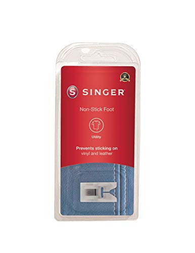 SINGER | Non-Stick Foot Snap-On Presser Foot, Slick Underside for Effortless Sewing, Wide 7mm Needle Slot – Sewing Made Easy