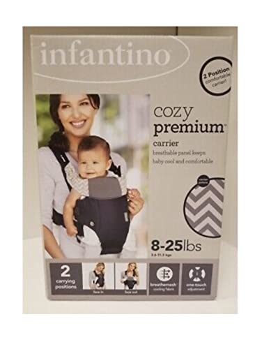 Infantino Cozy Premium Baby Carrier: Size 8 – 25 Pounds