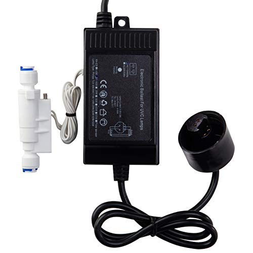 iSpring UVT11A 11-Watt 110-Volt 60HZ UV Transformer Electronic Ballast for Ultraviolet Light Water Filter with Smart Flow Sensor Switch