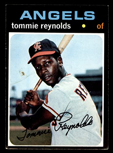 1971 Topps # 676 Tommie Reynolds Los Angeles Angels (Baseball Card) GOOD Angels