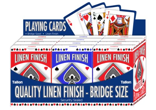 Tallon Games Linen Bridge Size Playing Card