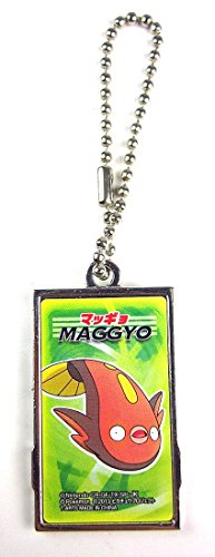 Takara Tomy Pokemon BW 16th Movie Metal Keychain 1.4″ x.75- Maggyo- Stunfisk