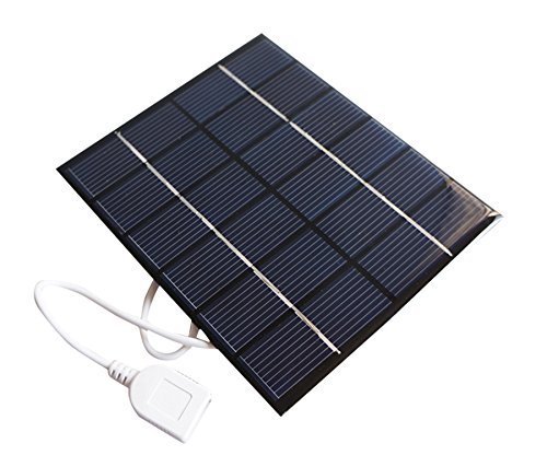 Sunnytech® 2w 6v USB Mini Solar Panel Module DIY Polysilicon Solar Epoxy Cell Charger B032