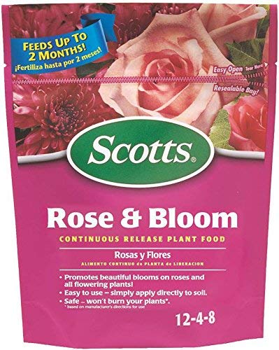 Scott’s 2009501 3 Lb Rose & Bloom Continuous Release Plant Food 12-4-8