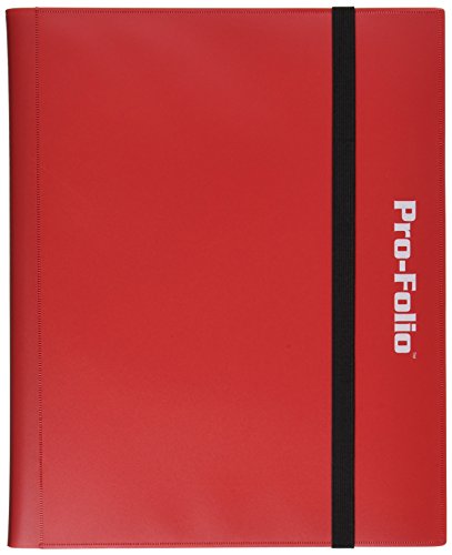 Pro-Folio 9-Pocket Album, Red