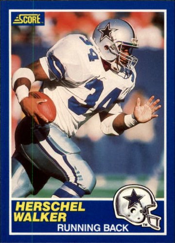 1989 Score #34 Herschel Walker
