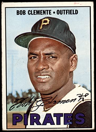 1967 Topps # 400 Roberto Clemente Pittsburgh Pirates (Baseball Card) FAIR Pirates