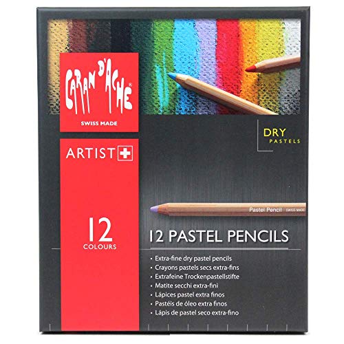 Caran d’Ache Set of 12 Pastel Pencils (788.312)