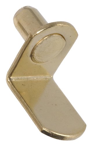 The Hillman Group 59744 Brass Shelf Pin, 5mm, 20 Pieces