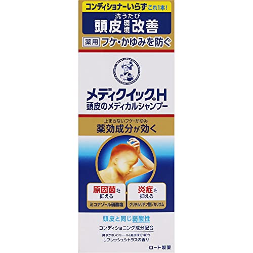 Medical Shampoo 200ml of Mentholatum media Quick H scalp