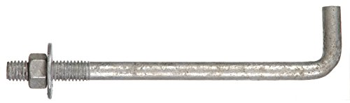 The Hillman Group 260292 5/8 x 10-Inch Anchor Bolt, 10-Pack
