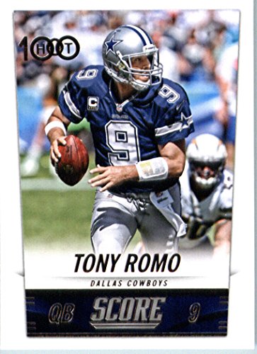 2014 Score Football Card #245 Tony Romo – Dallas Cowboys