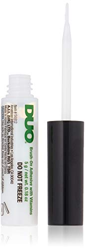 Duo Brush-On Striplash Adhesive White/Clear, 0.18 Ounce (Pack of 2)