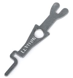 Leviton 55500-PRT Key for Locking Switches – Fork Type (Pkg of 10)