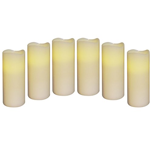 Brite Star 6 Count Battery Operated Flameless Candles, 4-Inch