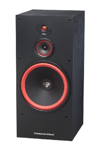 Cerwin Vega SL-15 15″ 3-Way Floor Speaker – 15″ woofer, 5 1/4″ Mid Driver, 1″ Soft Dome Tweeter. Bigger Cabinet Delivers Bigger bass.3-Way Floor Tower Speaker