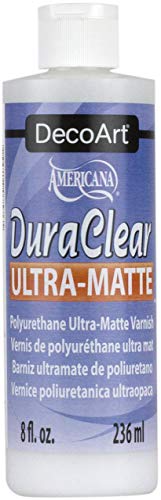 DecoArt Americana DuraClear Ultra Matte Varnish, 8 fl.oz