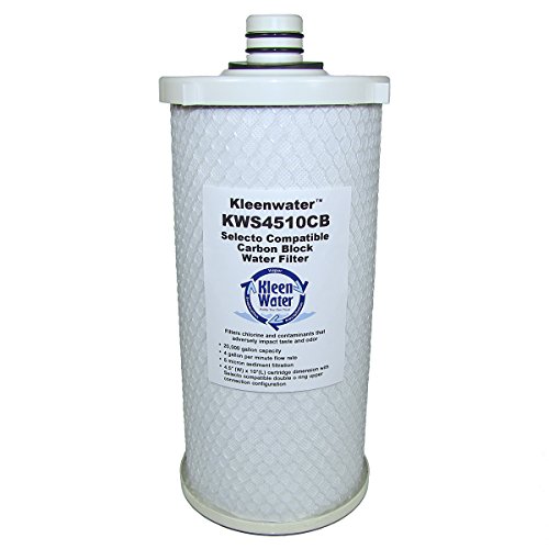 KleenWater KWBGS4510 Water Filter, Compatible with Selecto 101-390 101-290, for MF600, MF5/600 and MF 600-2P Systems