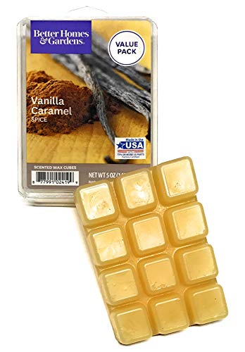 Better Homes and Gardens Vanilla Caramel Spice 5 ounce Scented Wax Cubes