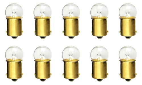 CEC Industries #67 Bulbs, 13.5 V, 7.965 W, BA15s Base, G-6 shape (Box of 10)