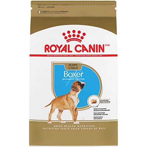 Royal Canin Breed Health Nutrition Boxer Puppy Dry Dog Food, 30 lb