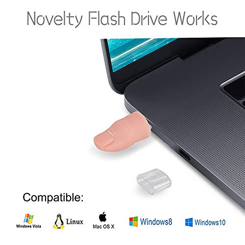 Fun Flash Drive 32GB, AreTop USB2.0 Creative Novelty Miniature Thumb Shape Flash Drive Cool 32GB Thumb Drive Memory Stick Pendrive for Kids Gift | The Storepaperoomates Retail Market - Fast Affordable Shopping