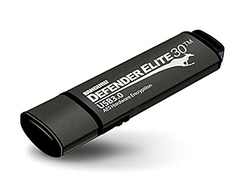 Defender Elite30, Hardware Encrypted, Secure, SuperSpeed USB 3.0 Flash Drive,