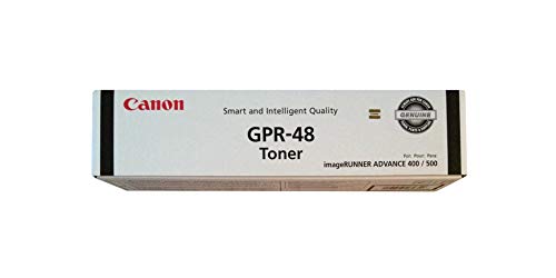 Canon GPR-48 2788B003AA imageRUNNER Advance 400 500 Toner Cartridge (Black) in Retail Packaging