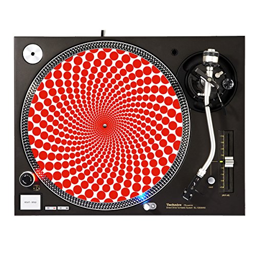 Red Dots – DJ Turntable Slipmat