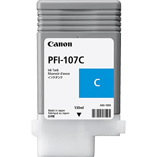 Canon – Pfi-107C Cyan Ink 130Ml Product Category: Large Format Printer Ink/Large Format Printer Ink Graphic Art