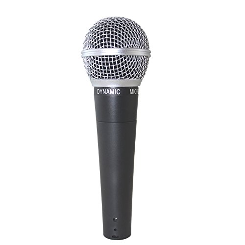 weymic Wm58 Classic Style Dynamic Vocal Instrument with Clean Sound, Metal Body Microphone (not with Cable)