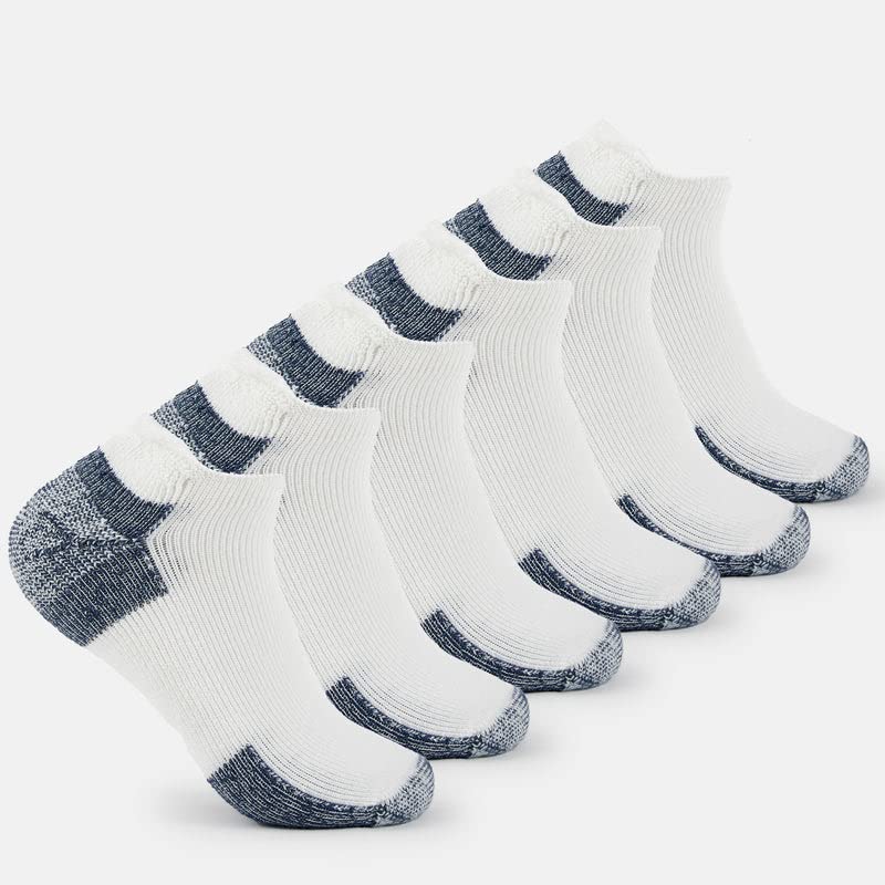 thorlos mens Max Cushion J Rolltop Running Socks, White/Navy (3 Pairs), Large US | The Storepaperoomates Retail Market - Fast Affordable Shopping