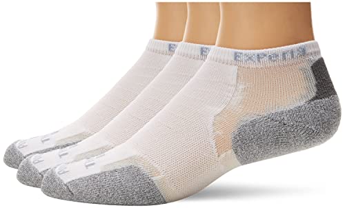 Thorlos Experia Thin Padded Ankle Sock, 3Pack White L