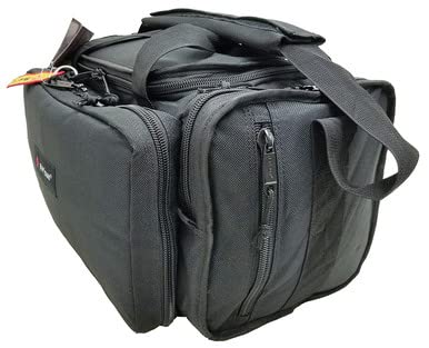 Explorer Large Padded Deluxe Tactical Range Bag – Rangemaster Gear Bag (Black)
