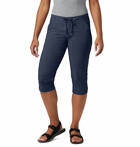 Columbia Women’s Plus-Size Anytime Outdoor Plus Size Capri Pants, Nocturnal, 22Wx18
