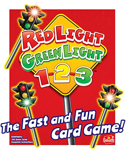 Red Light, Green Light, 1-2-3 – Card Game for Ages 5 and Up