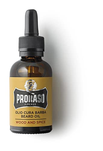 Proraso Beard Oil for Men to Tame, Smooth and Condition Beard Hair – Wood & Spice, 1 Fl Oz (Pack of 1) | The Storepaperoomates Retail Market - Fast Affordable Shopping