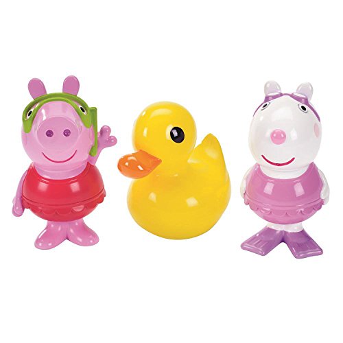 Peppa Pig Bath Squirters: Peppa, Suzy, Quack