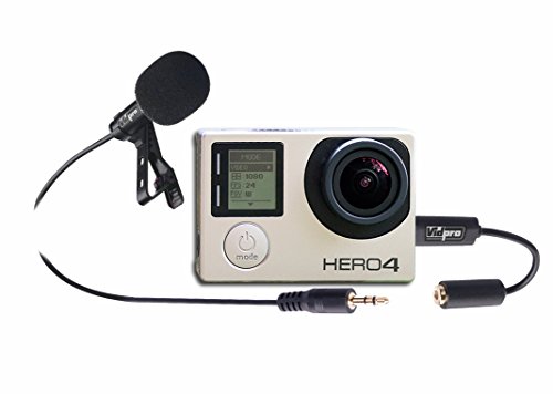 Vidpro XM-G Wired Microphone for GoPro Hero Cameras