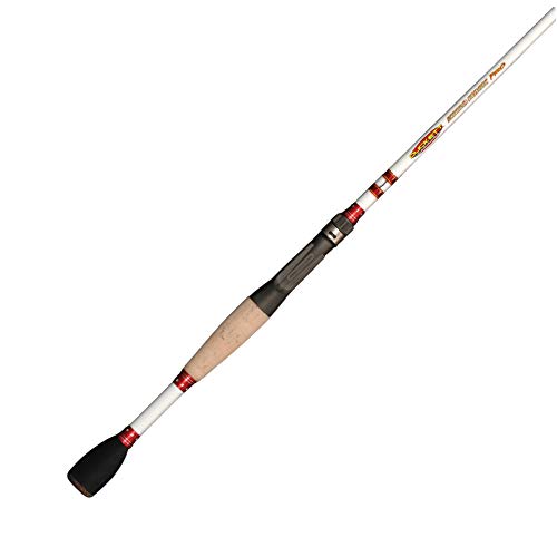 Duckett Fishing Micro Magic ProCrankin’ Medium Action Rod with Split Grip, 7′