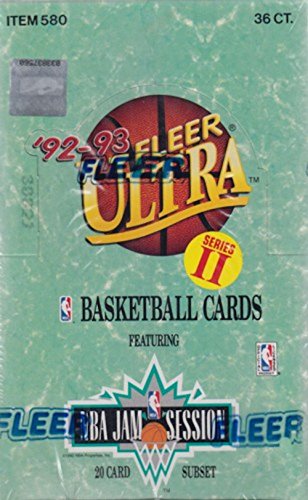 1992/93 Fleer Ultra Series 2 NBA Basketball HOBBY box (36 pk)
