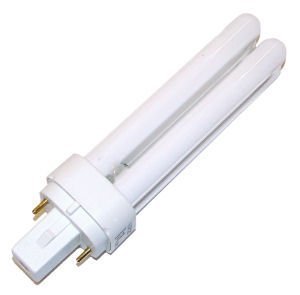 (25 Pack) GE 97589 F13DBX23/841/ECO 13-Watt 4100K 2-Pin Double Biax T4 Compact Fluorescent Lamp