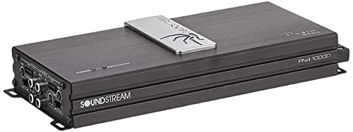 Soundstream PN4.1000D 1000W 4-Channel Picasso Nano Series Class D Amplifier, Gray