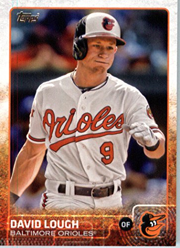 2015 Topps Baseball Card #290 David Lough – Baltimore Orioles