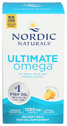 Nordic Naturals Ultimate Omega 1280 MG, 180 CT