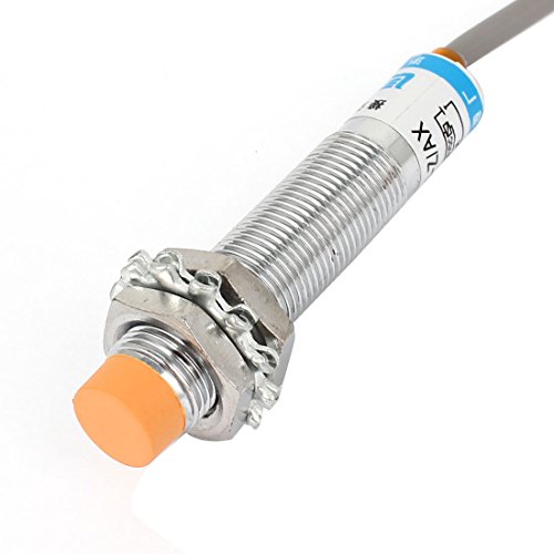 uxcell® LJ12A3-4-Z/AX 3-Wire DC6-36V 300mA NPN NC 4mm Inductive Proximity Sensor Switch