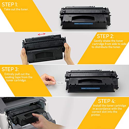 v4ink High Yield Compatible 49X 53X Toner Cartridge Replacement for HP 49X Q5949X 53X Q7553X for use in HP P2015dn P2015 P2015d 1320 1320n 3390 3392 M2727nf P2014 P2010 Printer (Black,2 Packs) | The Storepaperoomates Retail Market - Fast Affordable Shopping