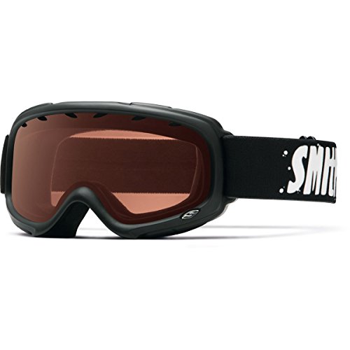 Smith Optics Gambler Youth Junior Series Ski Snowmobile Goggles Eyewear – Black / RC36 / Small/Medium