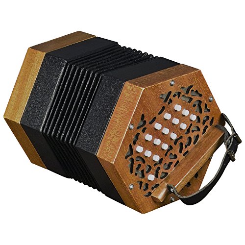 Trinity College AP-1230 Anglo-Style Concertina,Walnut