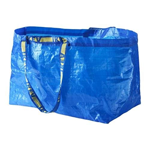 IKEA 172.283.40 Frakta Shopping Bag, Large, Blue, Set of 5 | The Storepaperoomates Retail Market - Fast Affordable Shopping